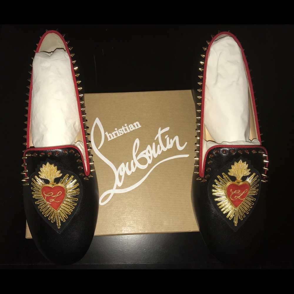Christian Louboutin Mi Corazon Smoking Flat